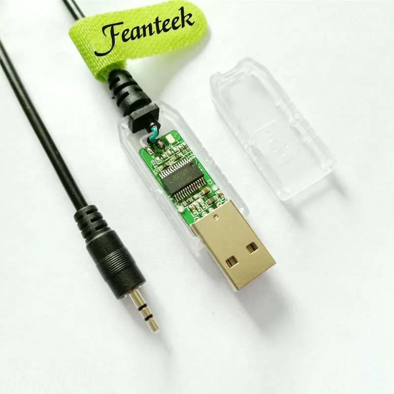 USB to TTL 3.5mm Serial Adapter Converter Cable TTL-232R-3V3-AJ 3.3V/3v3 3.5mm Stereo Jack Cable -Compatible w/Windows,