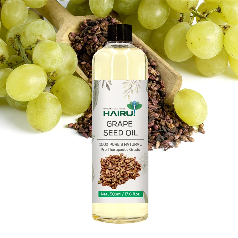 100% Pure Grapeseed Oil for Skin Face and Hair Natural Vitamin Rich