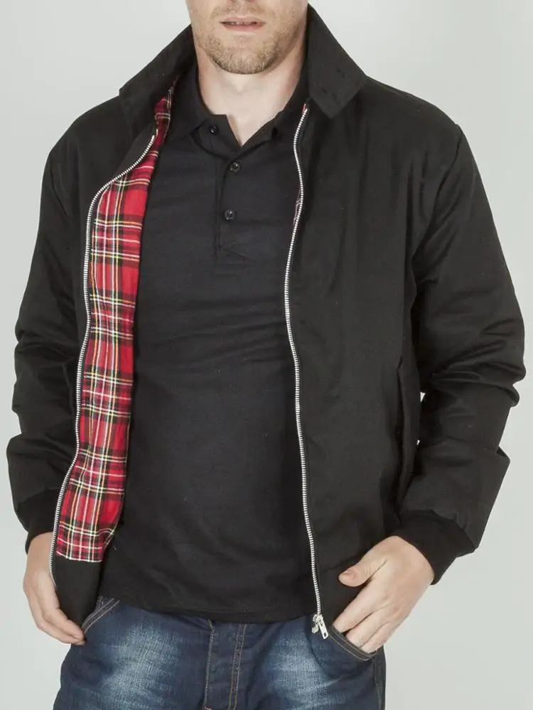 Retro Scooter Custom Made Harrington Jackets for mens
