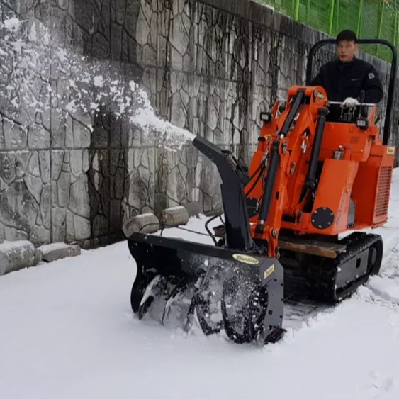 In Korea Best Selling Product Small garden tractor loader backhoe with seats Innovative technology that is trouble-free