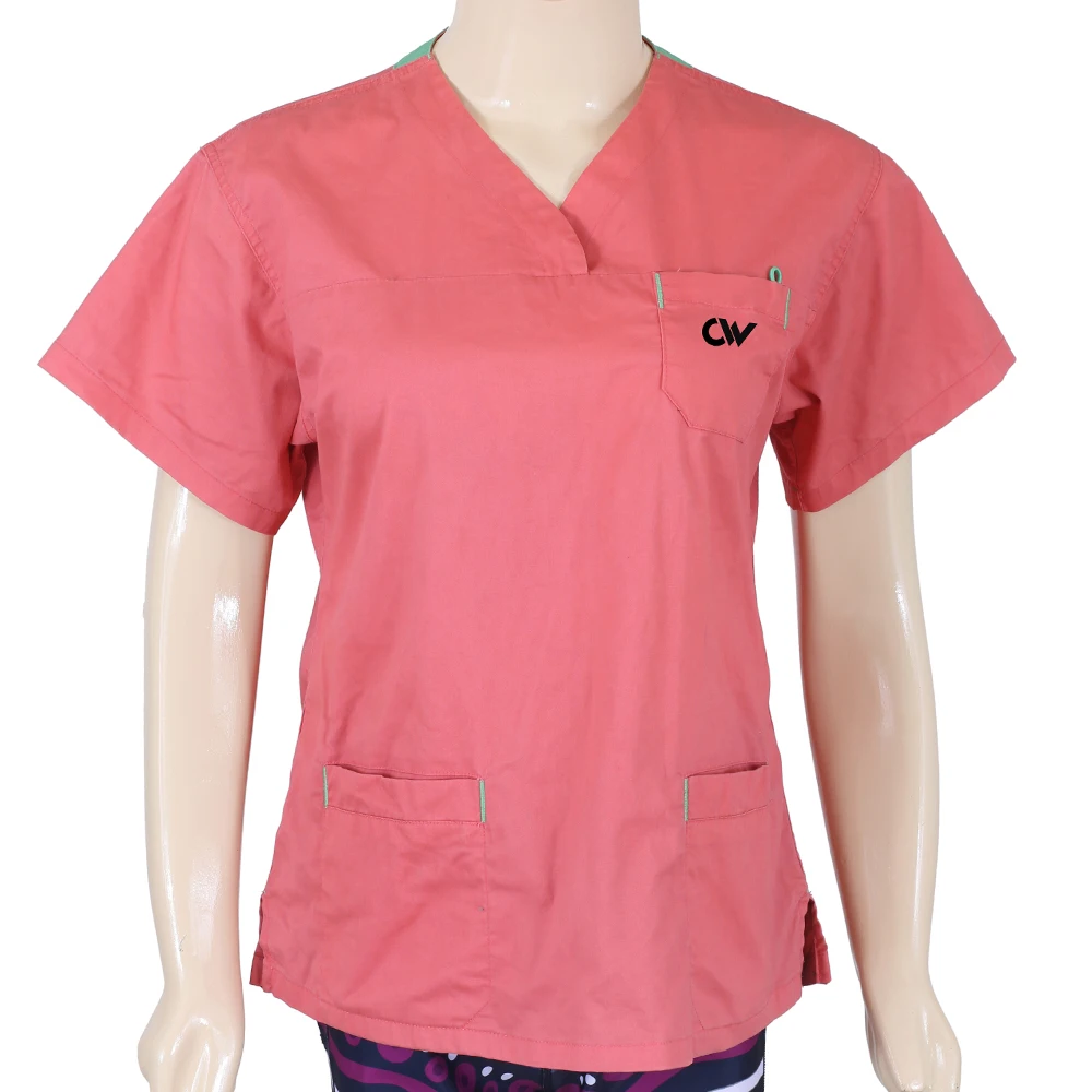 Fashion Comfortable Women Loose Fit Surgical Scrub Suit Uniform