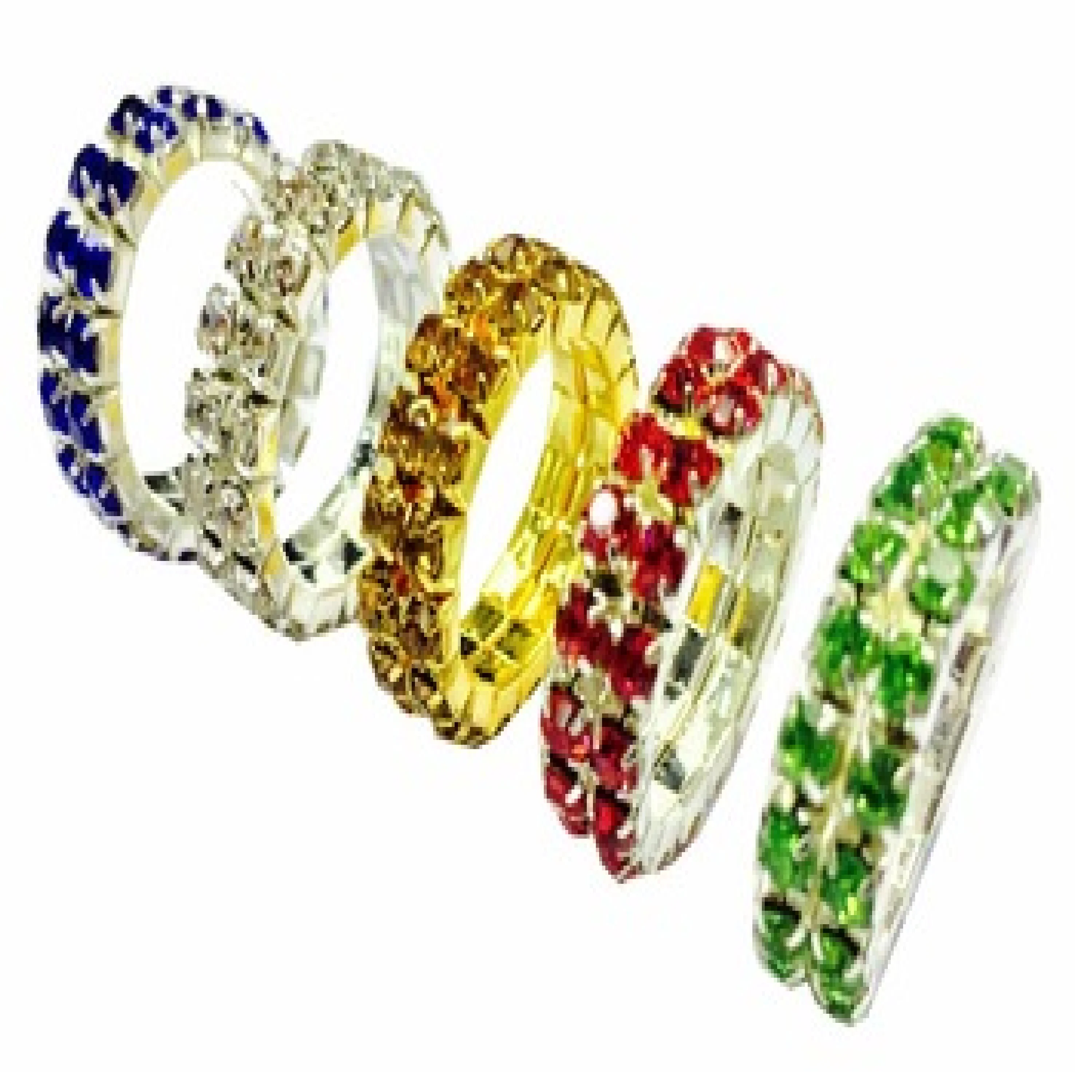 Horse care product Horse Mane Bands Horse Crystal Colored (HMB 06)