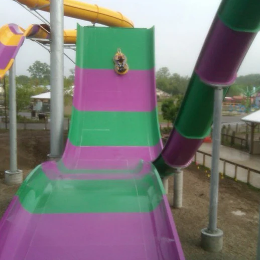 2022 Hot Water Park Equip Playground Slide Set