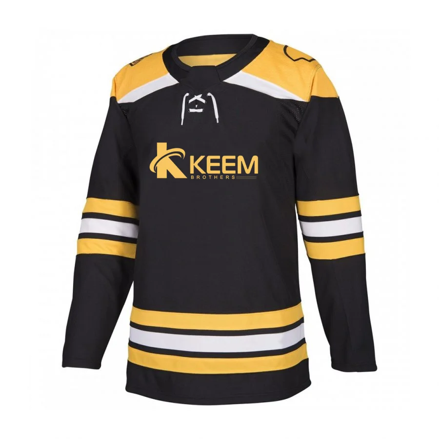  Футболка с сублимационной печатью набор для хоккея вышитая вышивка логотип хоккейная униформа снасть саржевая надпись резинка нашивки шайбой