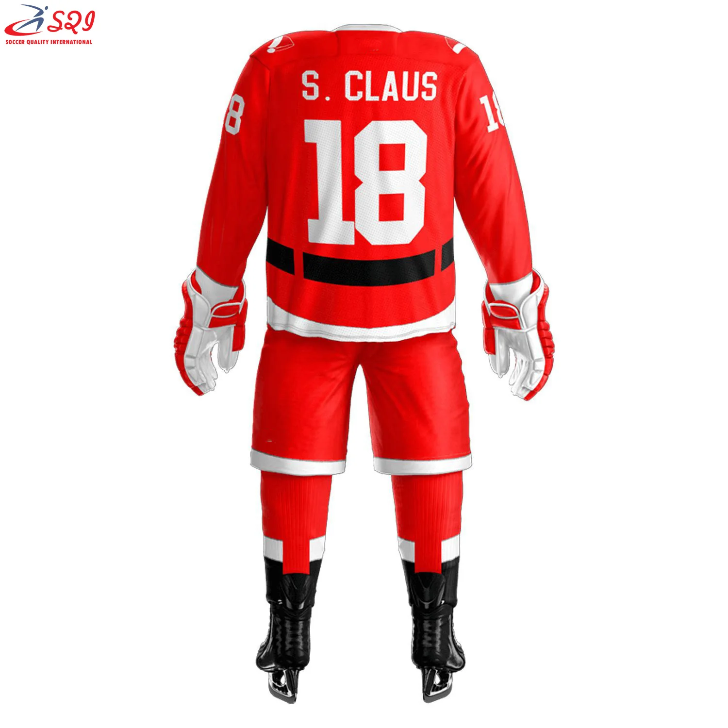 2022 New Men Cool ice Hockey uniform including Jersey Socks & Full Uniform Set Low Price