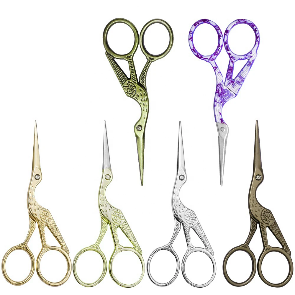 2024 Best Selling Fancy Embroidery Scissors Peacock Style Embroidery Scissors/Shears New In Town