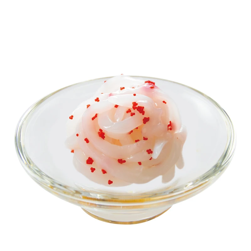 Замороженный продукт, замороженная рыба с икрой капелина (красная)