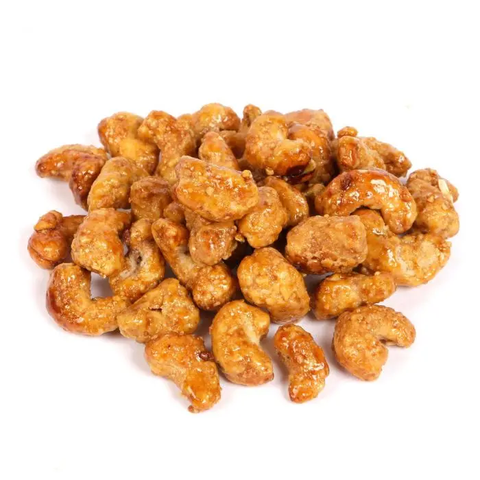Available Honey Roasted Cashew Nuts  Each Kernel Surrounded By Super Sweet Honey Layer