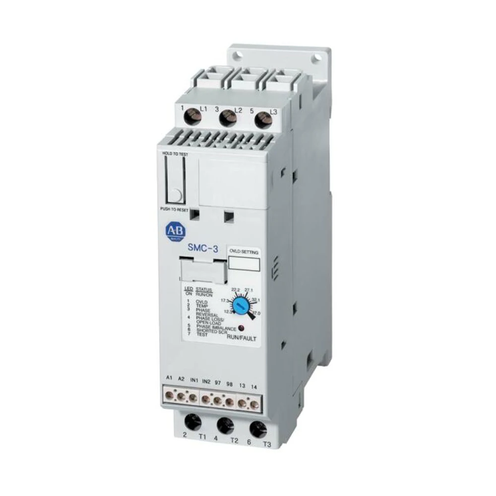 Allen Bradley 150-C19NBD SMC-3 19A 200-480V Control 85-265VAC PLC Controller Programming Modular PLCs