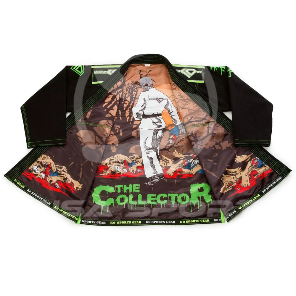 Gracie Barra Custom inside sublimation lining 100% cotton bjj gi custom pearl weave brazilian jiu jitsu gi kimono high quality