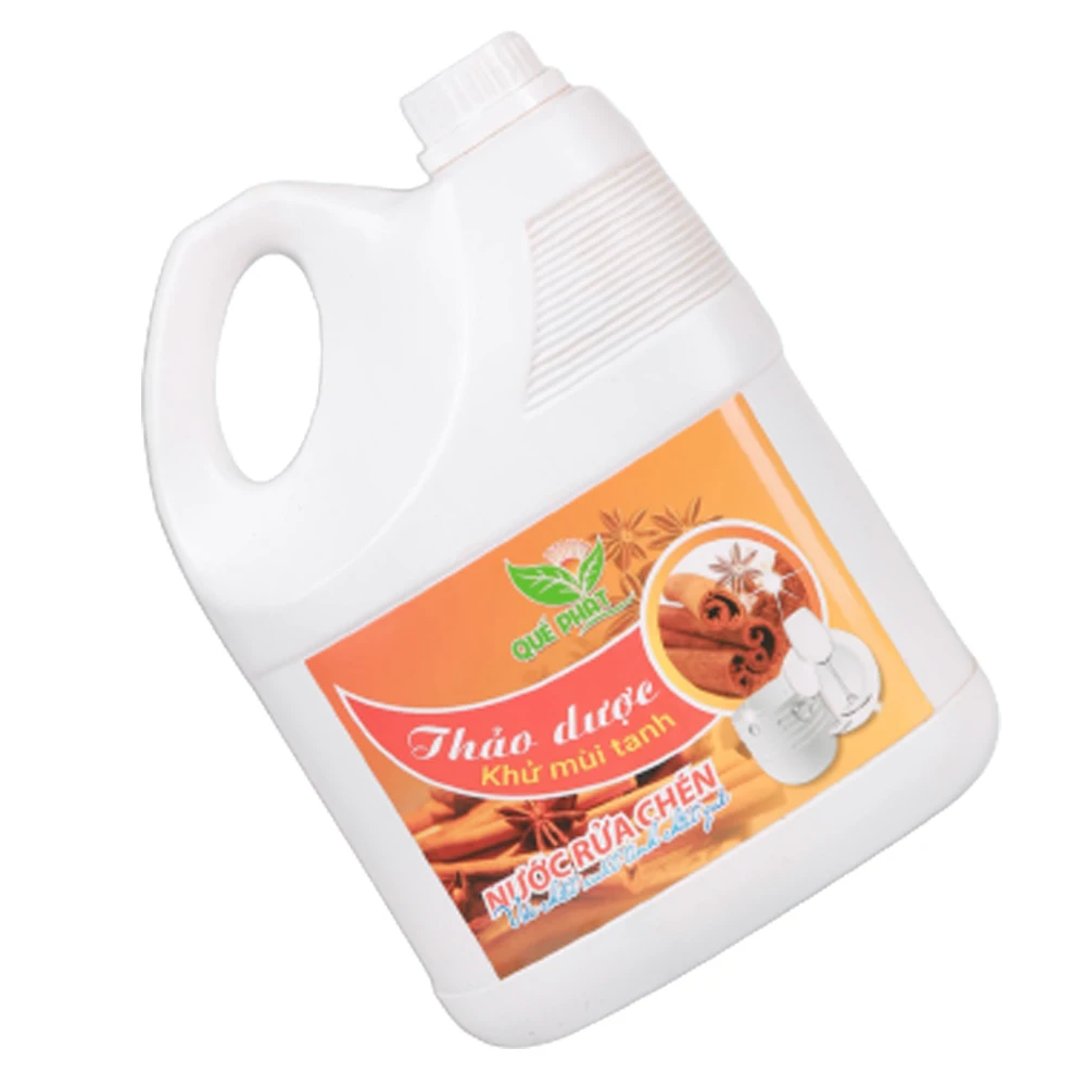 Высококачественный экстракт корицы Que Phat, средство для удаления запаха, средство для мытья посуды, приятное для кожи (3800 мл)