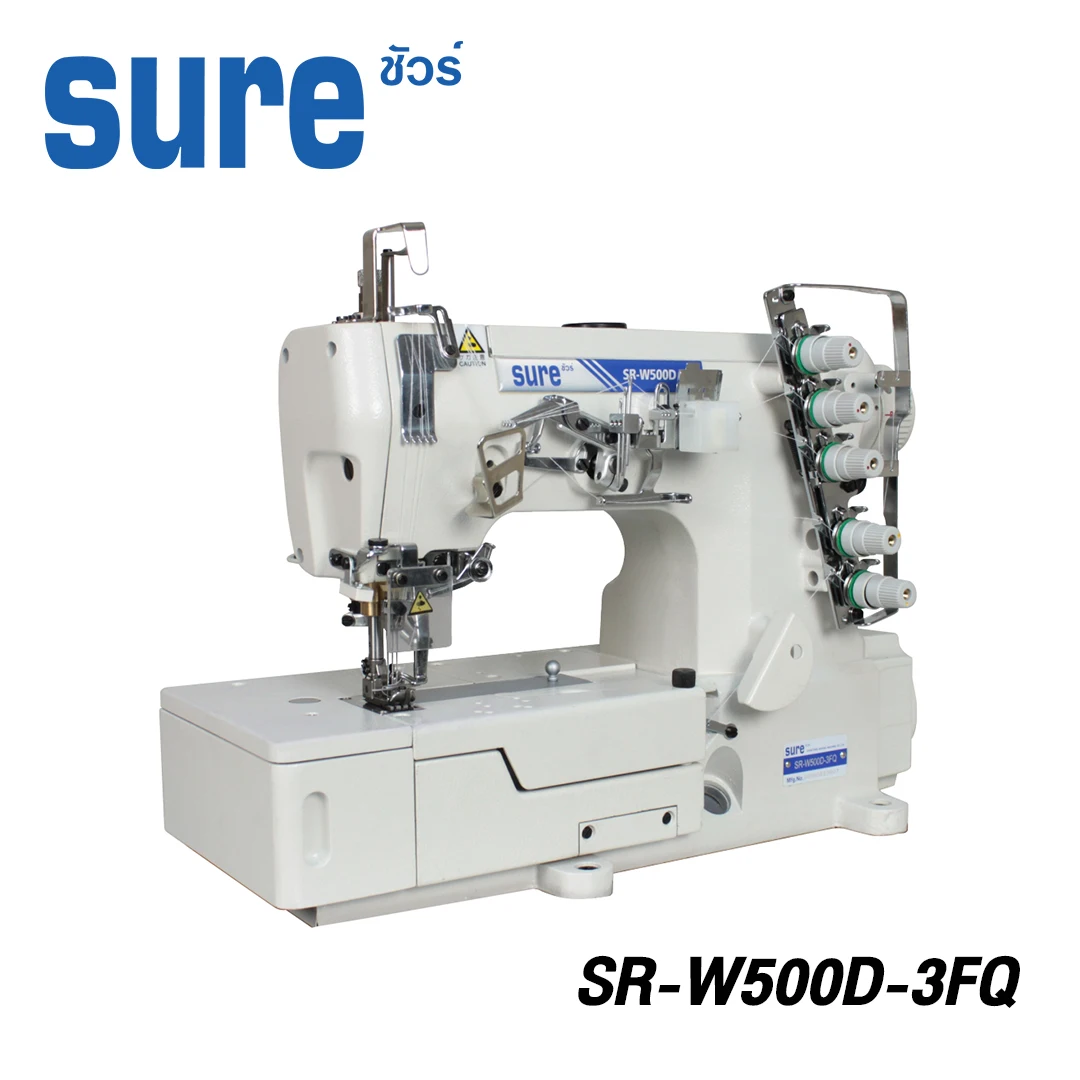 SR-W500D-3FQ уверены с прямым приводом плоская кровать кирпечей из глины швейная машина все 3 в 1, общего равнина швами, лента переплетные и крышка seami