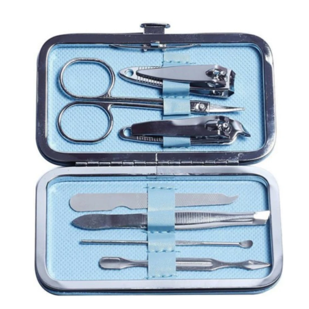  Набор кусачек для ногтей 7 шт. маникюрный набор из нержавеющей стали 12