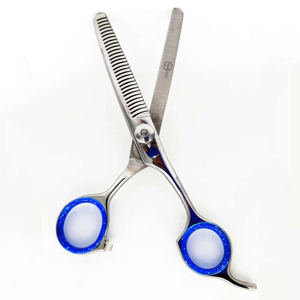 Professional 6.5 Inch Barber Hairdressing Scissors 30 Teeth Cut Wire Thinner Super Professional Beauty Tool Wholesale