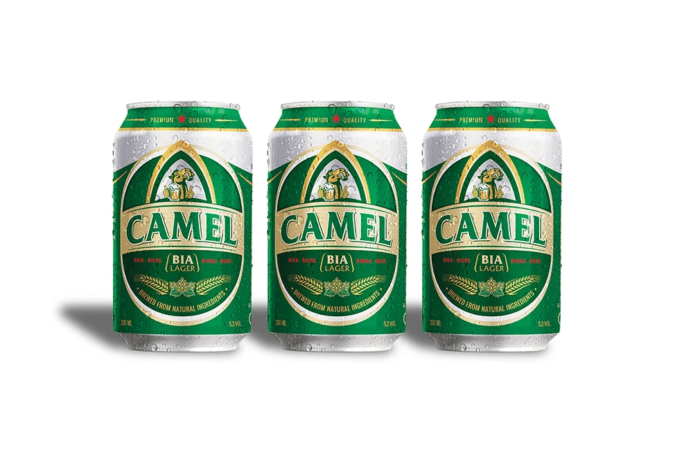 Большое пиво CAMEL-лучшая банка пива 330