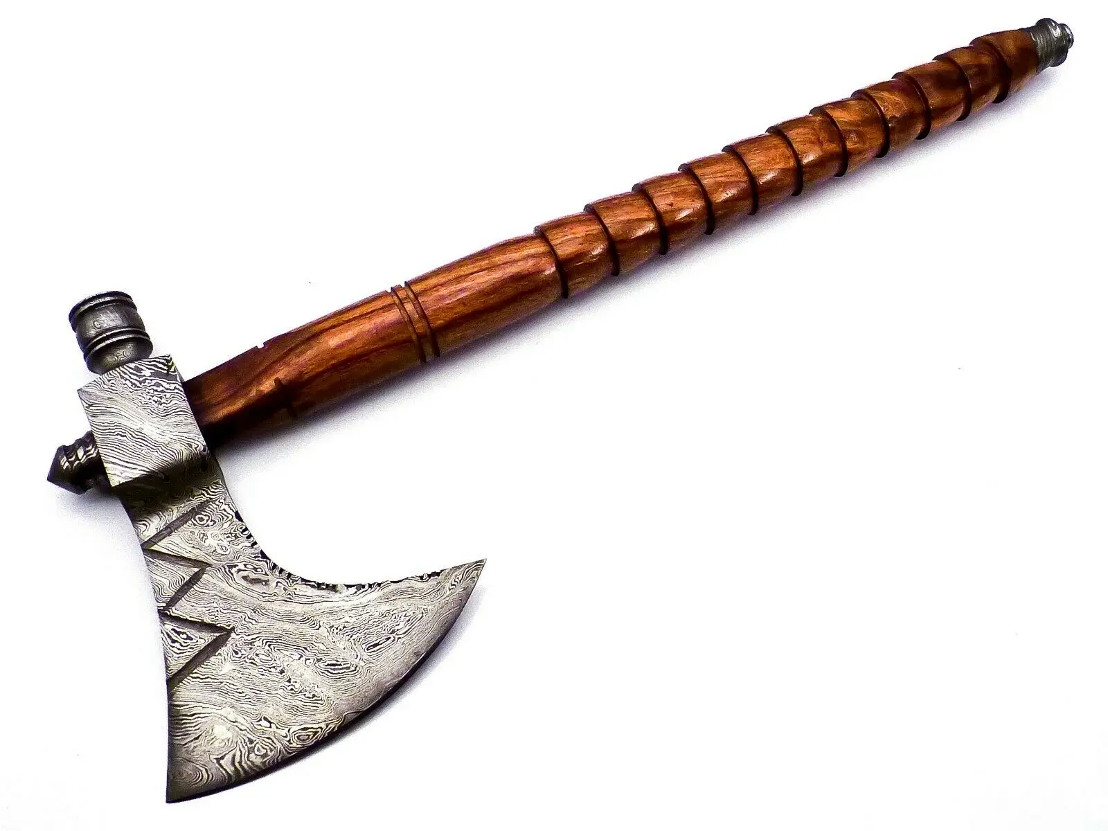 Новый стиль Топор Ручной работы из дамасской стали 100% Высокое качество с деревянной ручкой