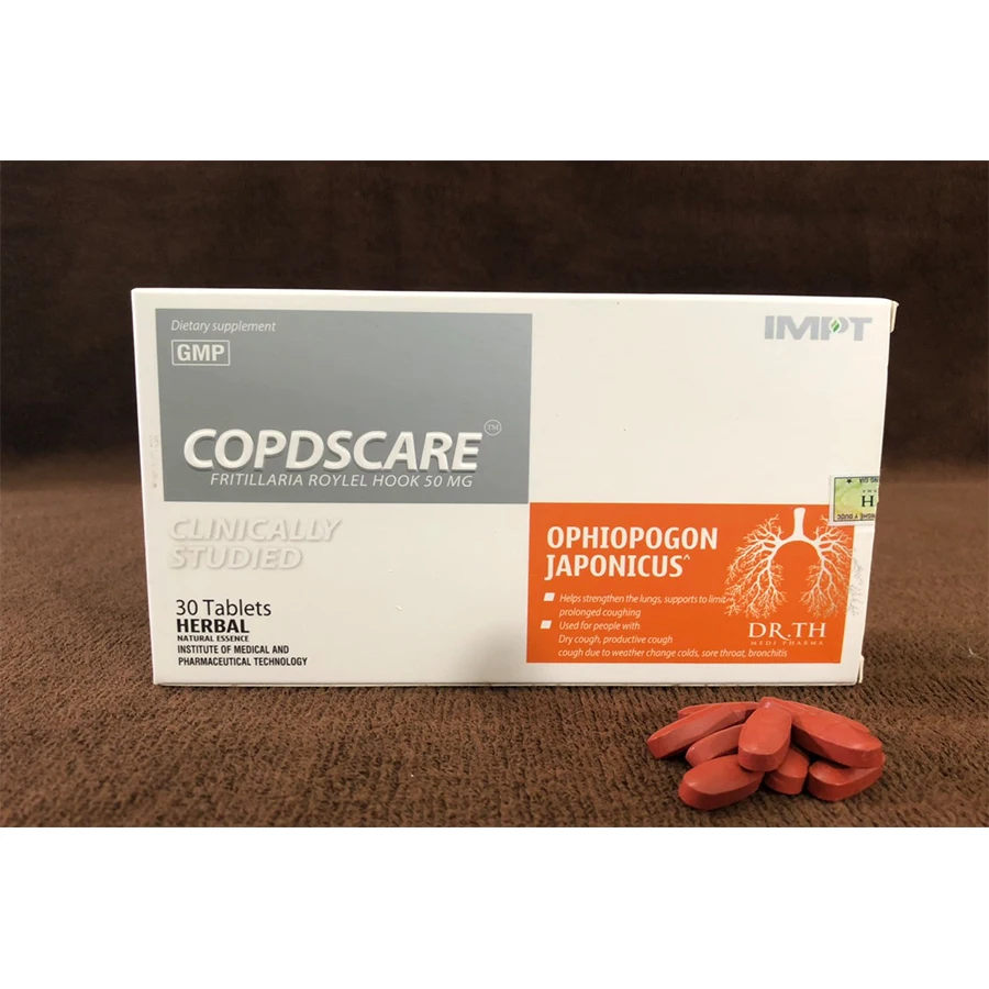 
Smoking Harm Reducing Copdscare Natural Herbs Lung Function Supporting Cough Relieving Symptoms Health Care Product 