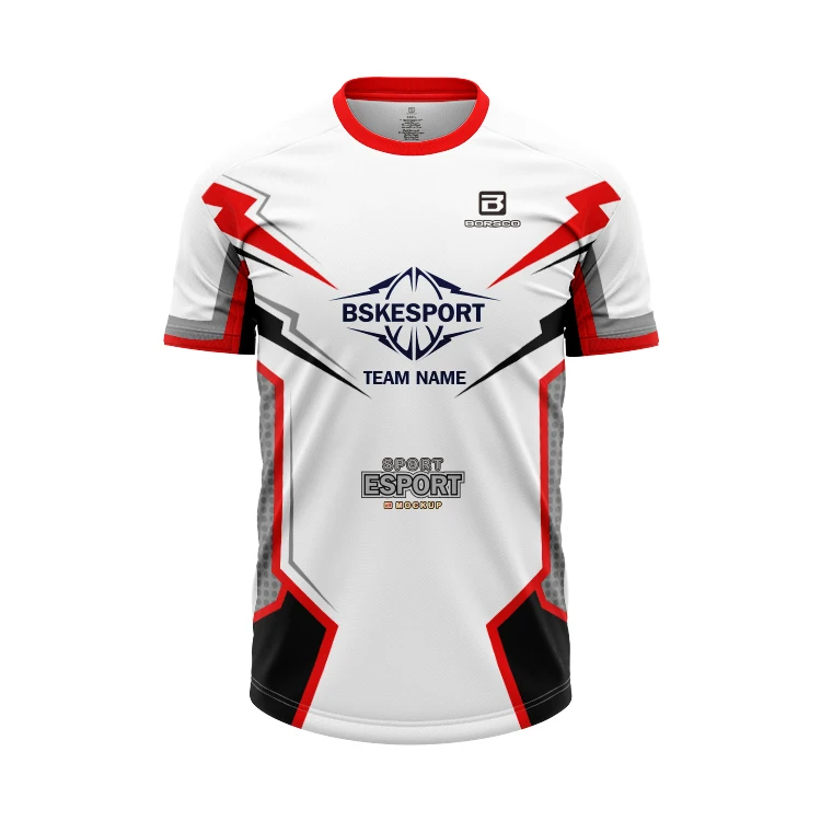 100% Polyester E-sports T-shirts Wholesale Korean E-Sports Shirt