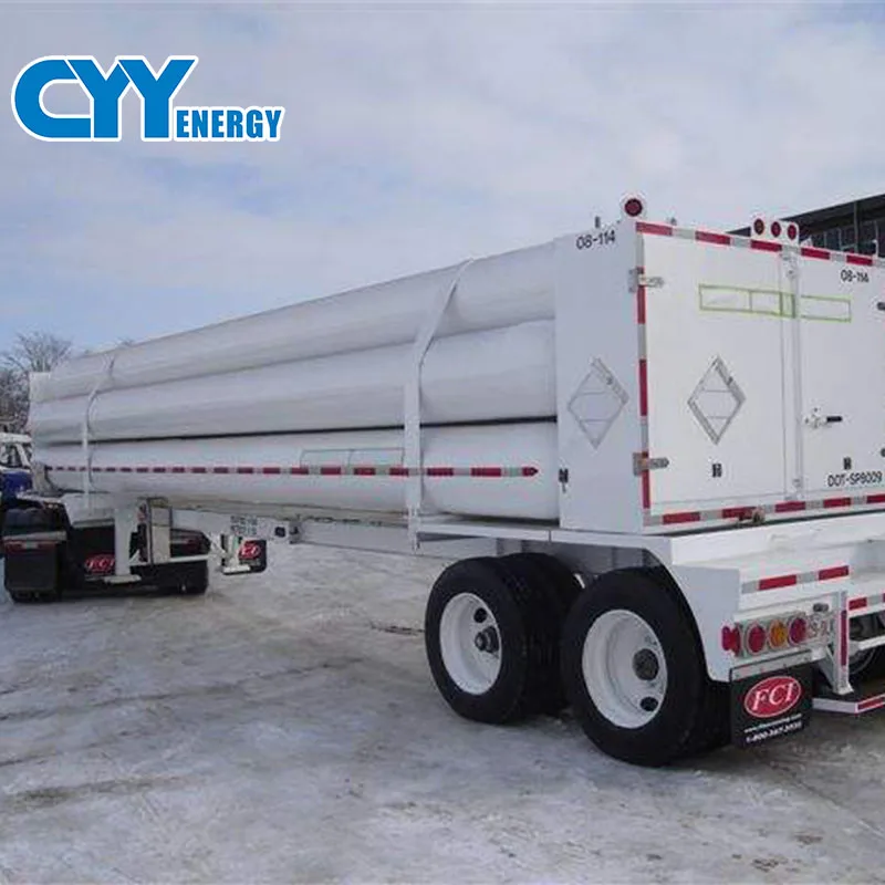  CNG 40 футов контейнер 10 трубок скользящий