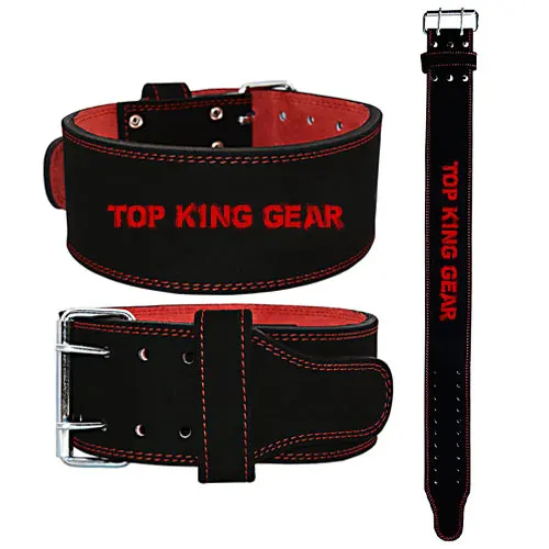 
High Quality Cowhide Leather 10 mm Thickness Single Prong Gym Powerlifting Belt 