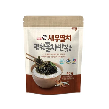 Great Korean Captain Lee Seasoned Seaweed Mixed Original Tasty Shirimp&Anchovy Tasty For Rice Ball Made in Korea