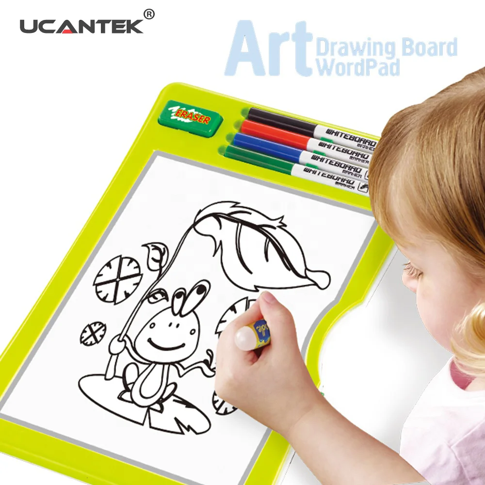 Children Creative Drawing Toy Erasable Wordpad Writing Painting Drawing Board