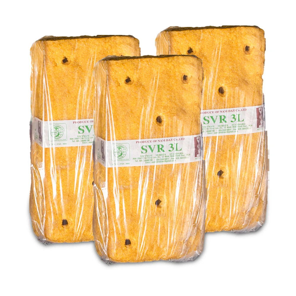  Популярный продукт с высокой эффективностью SVR 3L (TSR 3L) натуральный каучук для разных