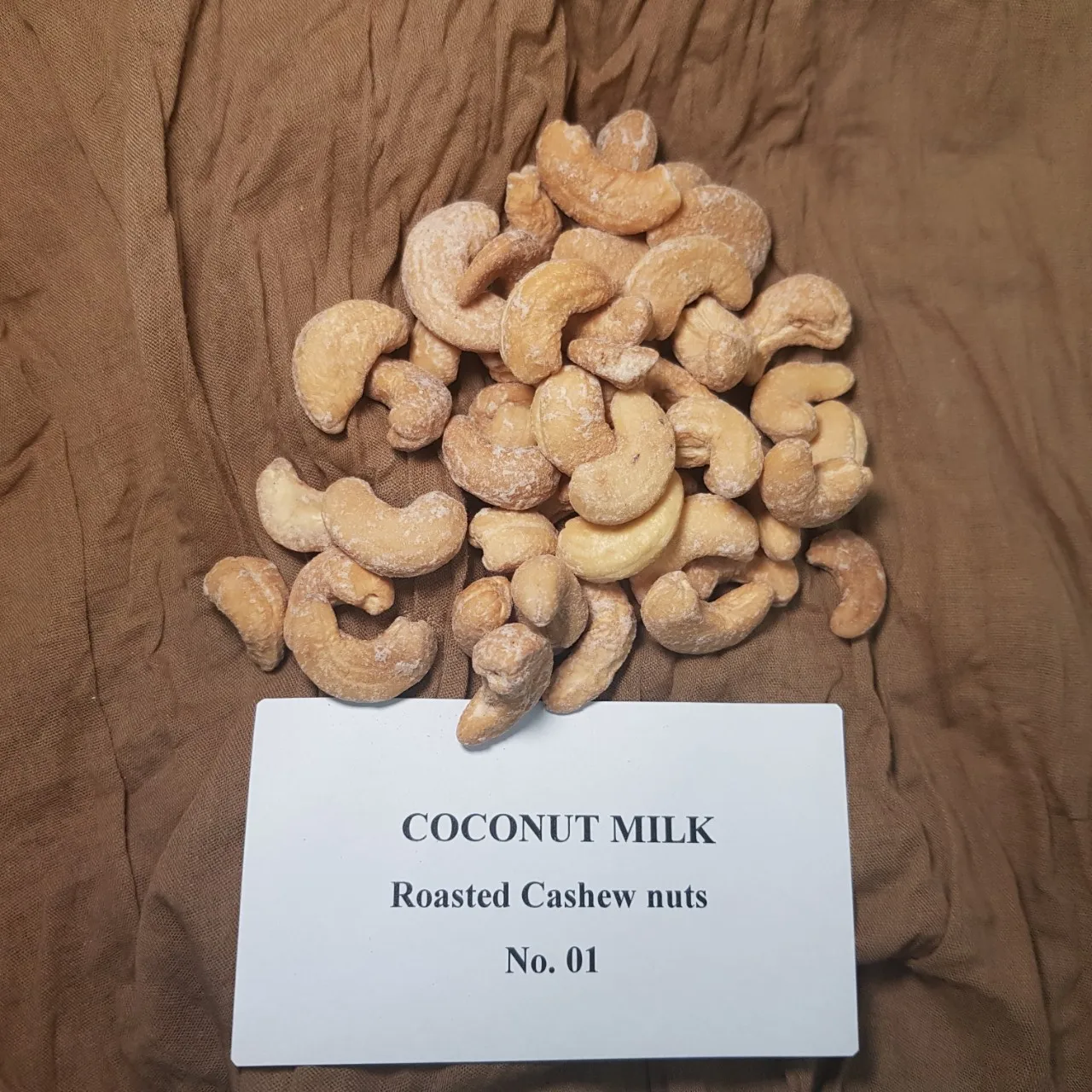 Cashew Vietnam / HACCP ISO 22000 2018// W320 Roasted Cashew nuts mixed sea salt, coconut milk, garlic, coffee, chocolate