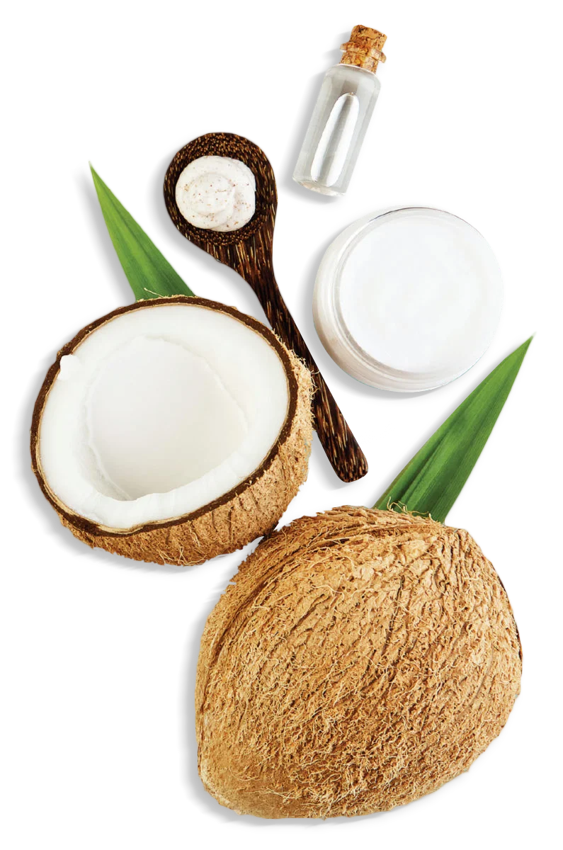 Кокосовое масло необработанное не Отбеленное органическое неотфильтрованное холоднопрессованное-масло Cocos nucifera