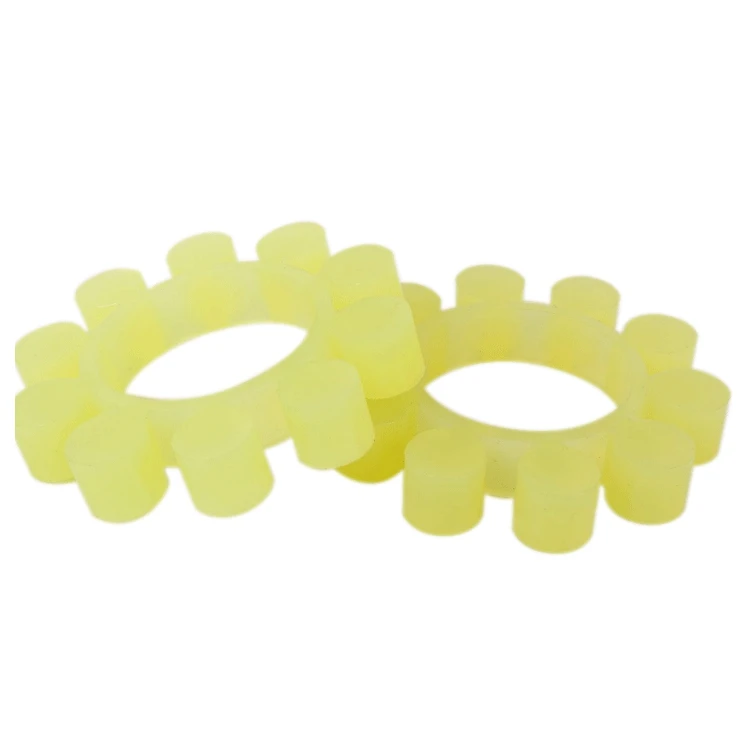 red blue color polyurethane rubber shaft coupling elements Jaw Coupling Spider