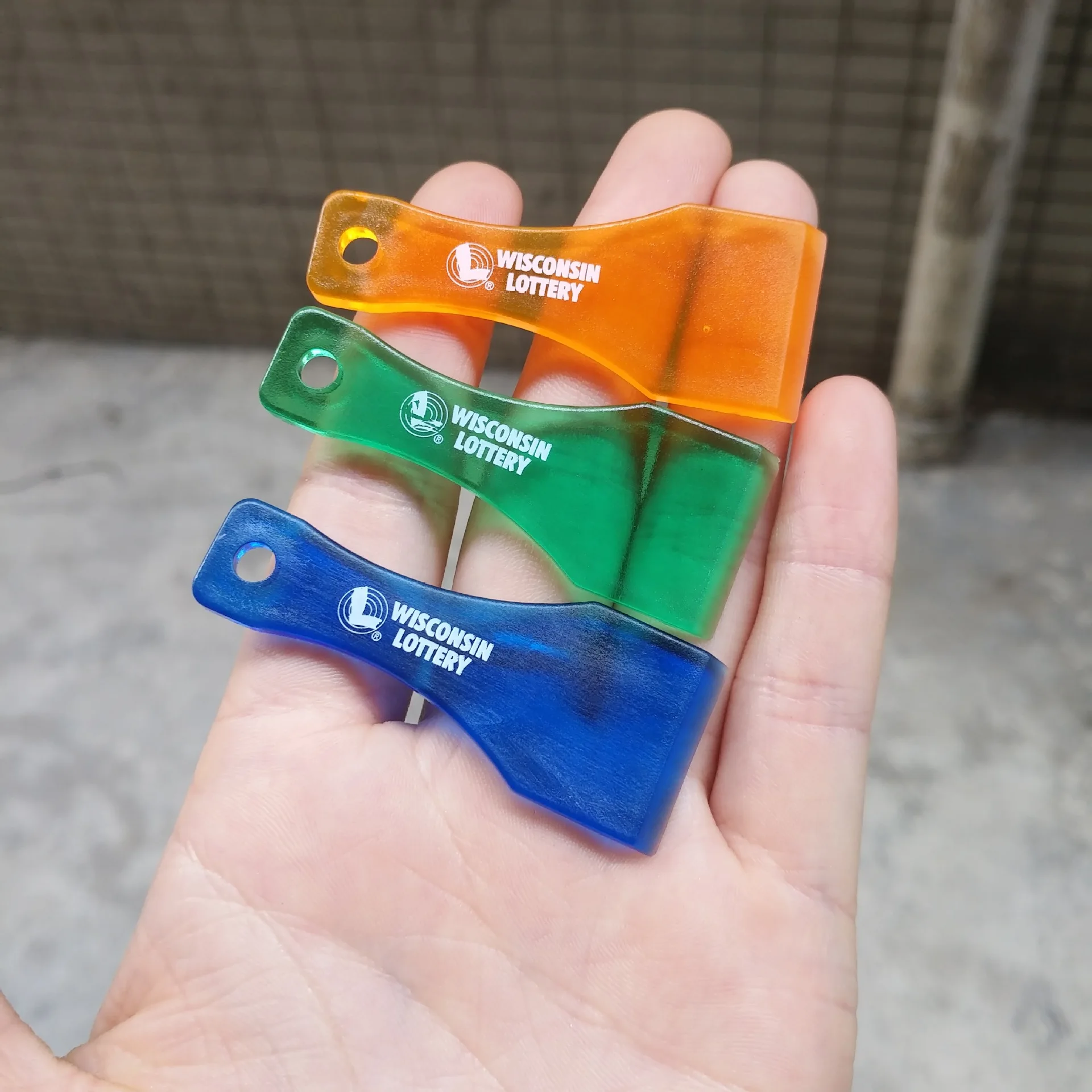 tiny ice scraper card scraper for promotion