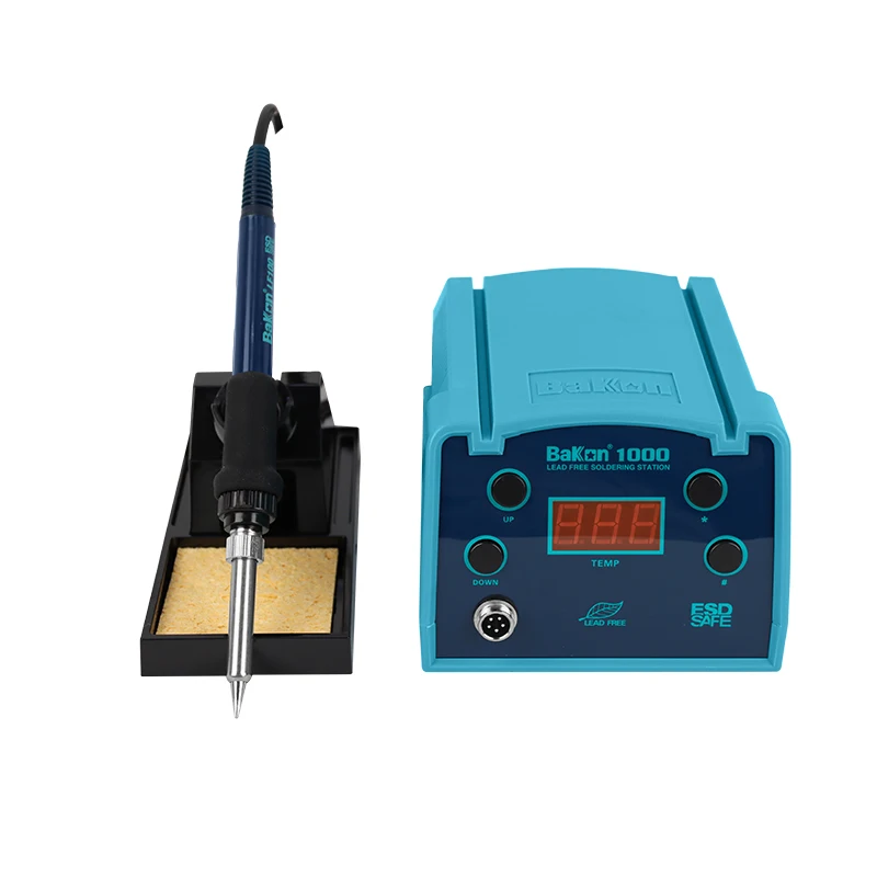 Bakon BK1000 Made In China OEM Customization Lead-Free Eddy Heating Preheater Rework Mobile Repair Soldering Station
