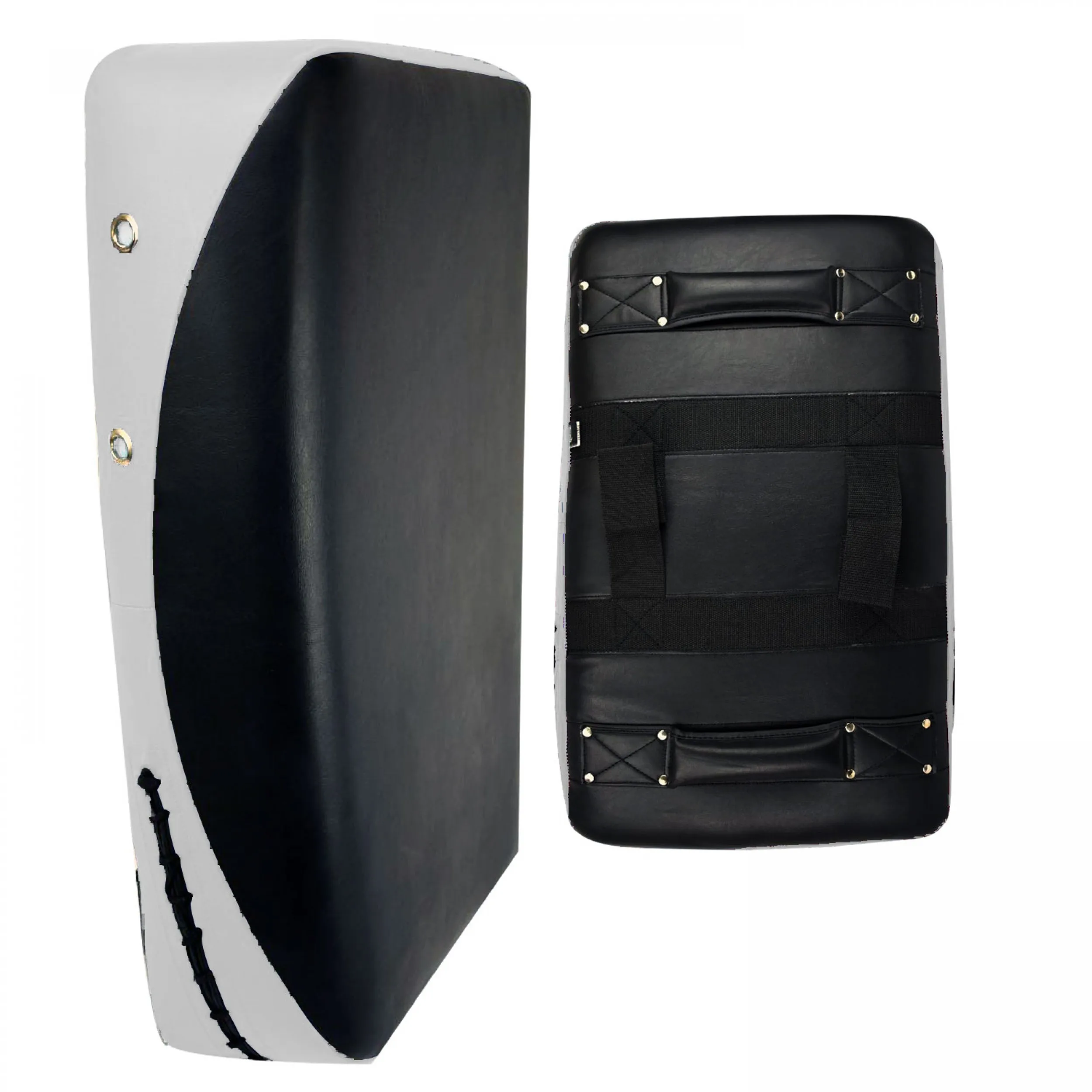 
MMA Focus Muay Thai Kick Pads High Quality Customized Kick pads Kick Boxing Strike Curved Arm Pad 