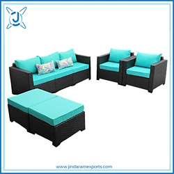 outdoor sofa set black rattan aluminium frame patio sofa sets high class leisure garden outdoor furniture for resorts