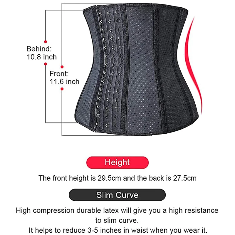 CHOOYOU 2021 женский спортивный латексный корсет для талии, корсет для снижения веса, песочные часы, корректирующий пояс