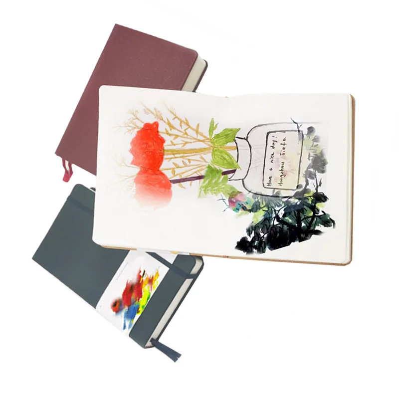 
Hardcover 220gsm, 300gsm Watercolor Art sketch book for Artist Painting & Drawing 