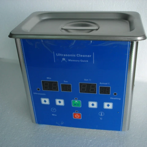 Handy size Digital control panel with heating and touch control key quality assured stainless steel 0.7L Ultrasonic Cleaner