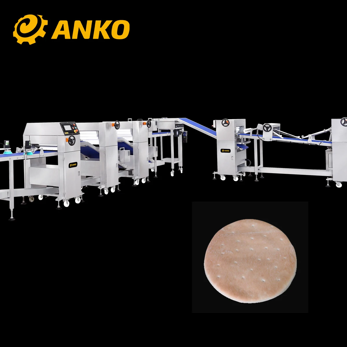 ANKO Commercial Big Scale Hot Sale Puff Pastry Pie Machine