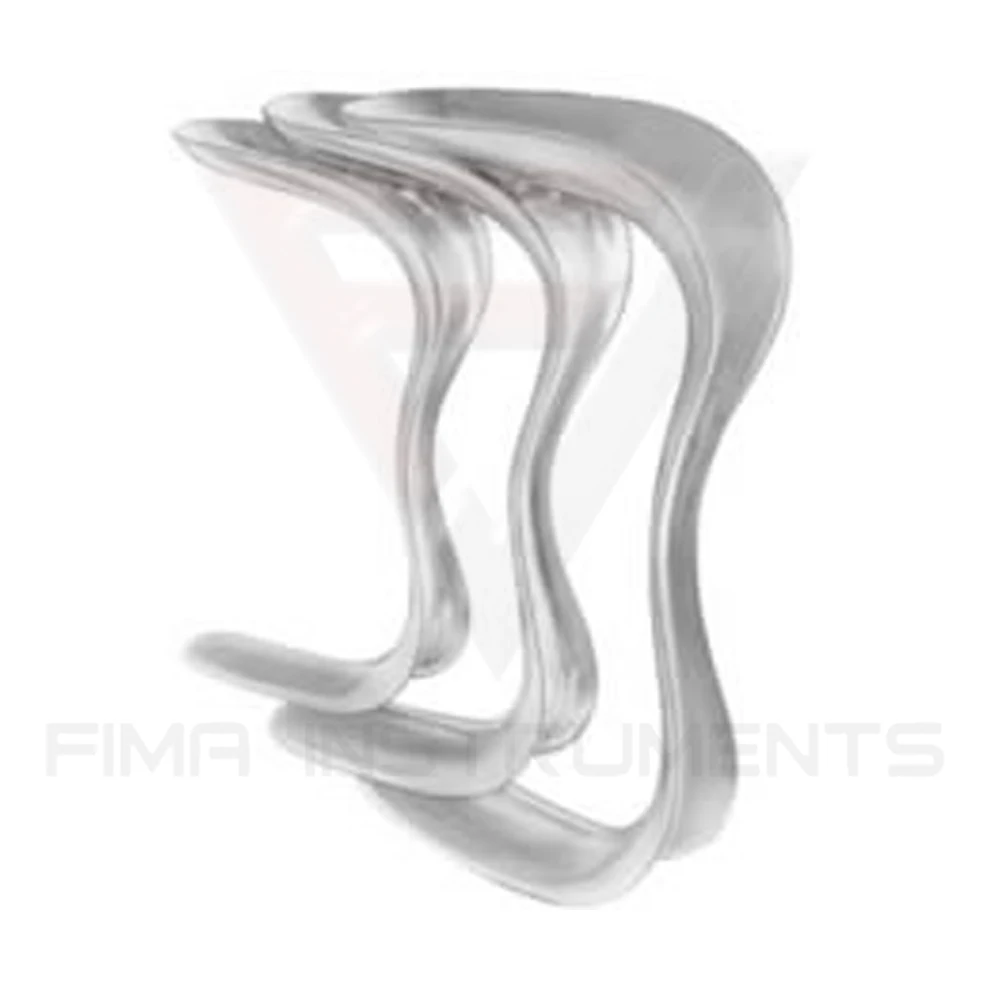 Sims Vaginal Speculum Double Ended 3 Pcs Set Gynecology Surgical