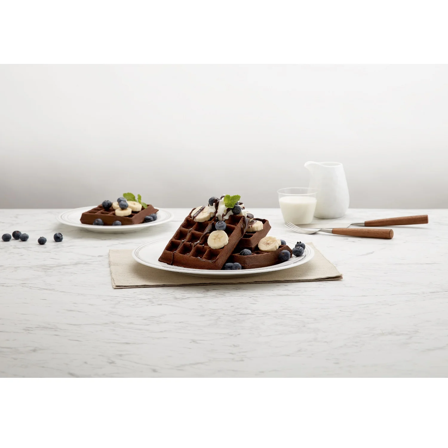 
Top Quality Milk Powder Waffle and Donut Chocolate Flavor Powder Mix Gluten Free From Thailand 