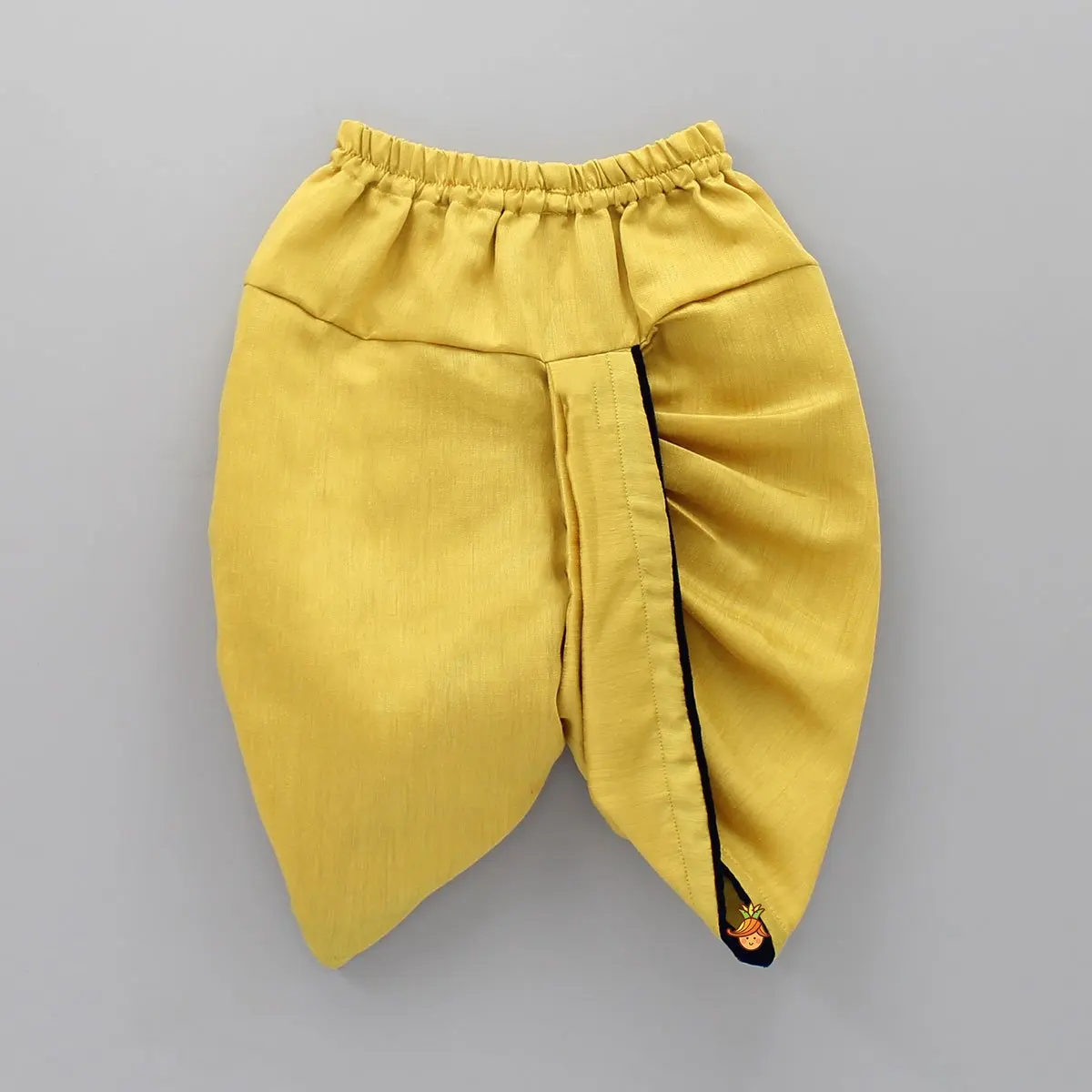 Kids Kurta And Dhoti With Sequin Work Beautiful Embroidered Velvet Jacket Mustard Gold Special Occasion Party