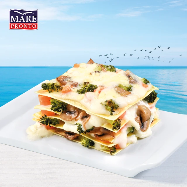 Овощная лазанья 1x335 г оптовая продажа итальянская Макарон Сделано в Италии замороженная готовая к приготовлению пищи витамин одна