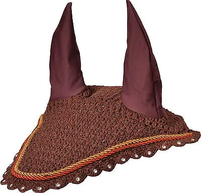 Top Seller Horse Riding Products Horse Fly Veils Custom Mesh Ear Bonnets for Horses Soft and Durable by Canleo International