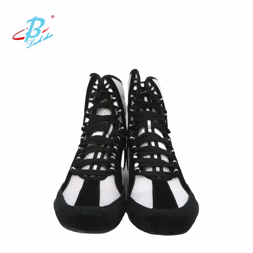 Магазин новых моделей кожаной боксерской обуви MMA High top