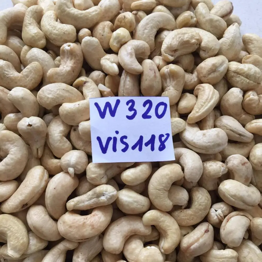 High quality Best price Organic Cashew nut W320 from Visimex Vietnam Manufacturer