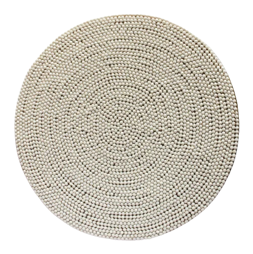 Glass Beaded Round Placemat Tableware Dinning Table Party and Wedding Design Pads