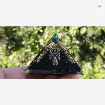 Оптовая продажа пирамиды оргонита | Пирамида из черного турмалина пирамида малахата