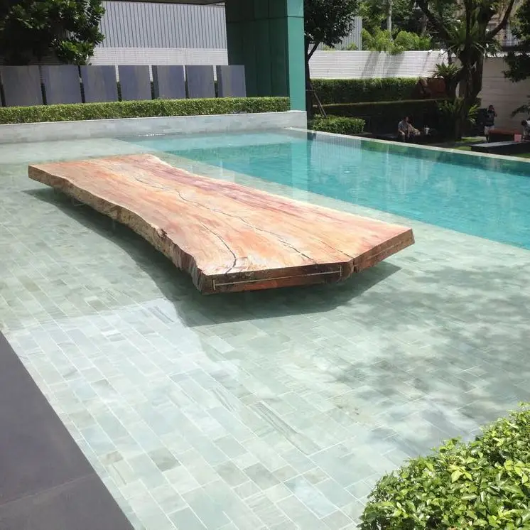 Bali Ocean Wave Green Stone for Swimming Pool Tiles (Export Quality) - Bali Green Stone