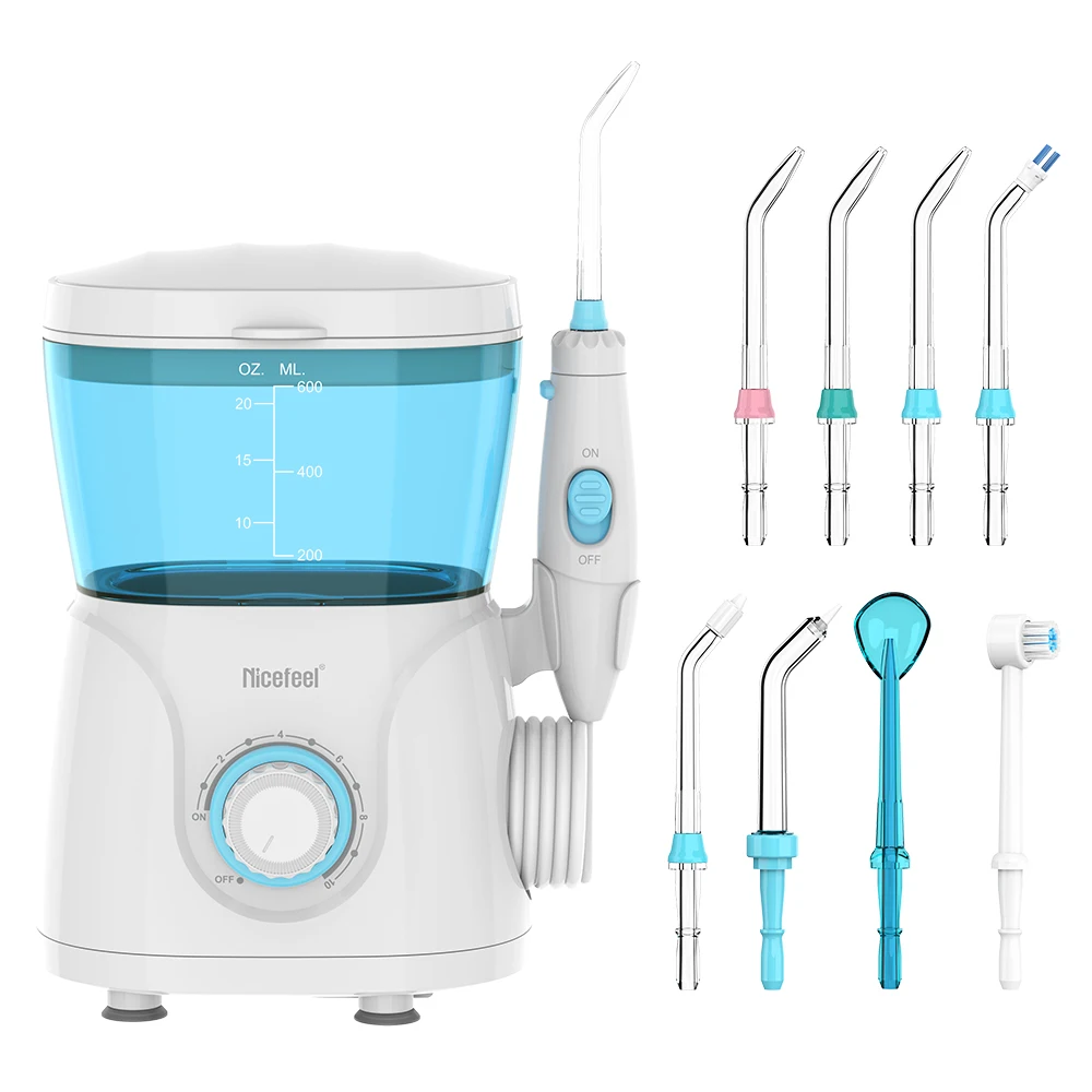 Original Factory WaterJet DentalPik Floss Electric Plaque Remove 600ml Oral irrigator Big Water Flosser Waterpick Teeth Cleaner