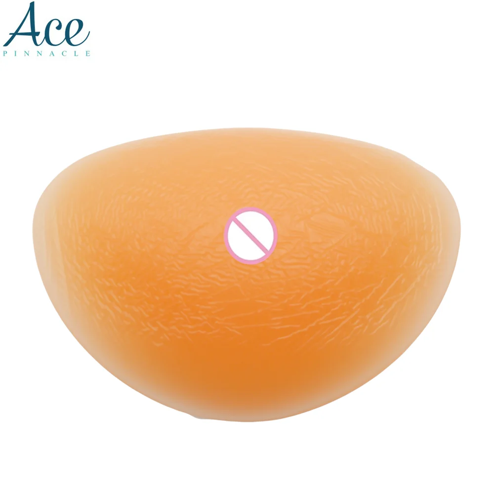 220g /pair Half cup mastectomy silicone breast form Soft comfortable enhancers push up bra pad